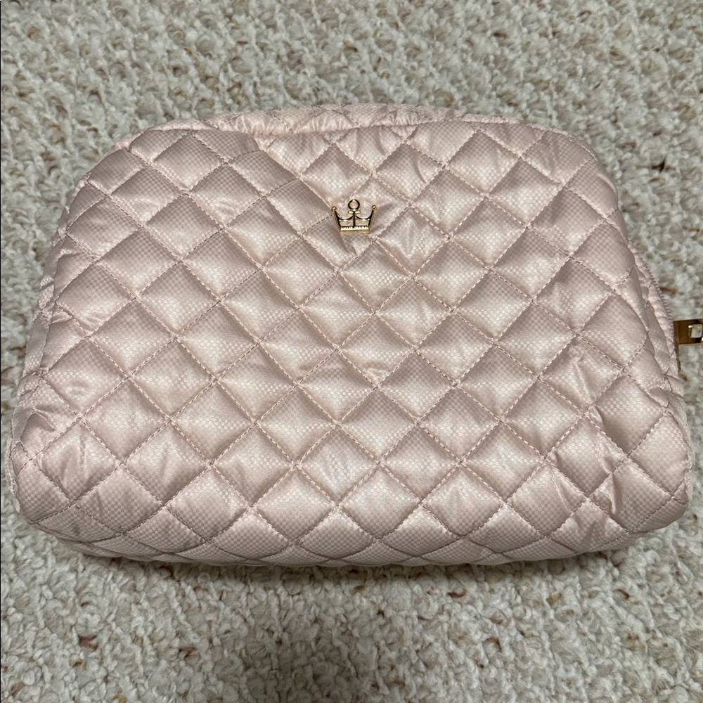 NWOT Oliver Thomas KST Cosmetic Case XL in Petal Pink